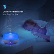 Homasy 800ml Ultrasonic Cool Mist Humidifier, One Touch Button Control, Auto Shut off Function for Office Home... N8