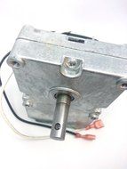 Fireplaces &amp; Stoves BRECKWELL Auger Feed Motor W/Hole - Fireplace Pellet Stove 1 RPM CW # CE-017 N3