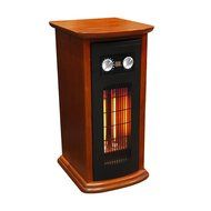 Youzee Portable Electric Infrared Space Heater w/Remote and Ionizer