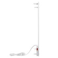 VonHaus 450W Wall Mounted Electric Flat Panel Heater &ndash; Paintable Slimline Low Energy Eco Ceramic Space Heater... N4