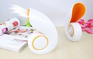 LP Mini Like Conch No Noise USB Output Electric Fan Cabinet Convenient Office, Home, Dormitory, Study, Library...