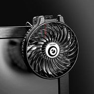 Digoo DF-003 Potable Mini Handheld Rechargeable Rotatable USB Cooling Fan Stepless Speed Regulating N4