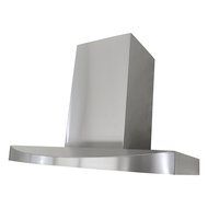 KOBE Range Hoods RA3830SQB-WM-1 Wall Mount 3-Speed, 680 CFM with LED Lights, 30-Inch