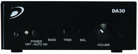 Dayton AudioDA30 2x15W Class D Bridgeable Mini Amplifier (Black)
