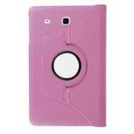 Generic Case for Galaxy Tab E 9.6-Inch T560 T561, 360 degree rotation PU Leather Slim Protective Case Cover (black)