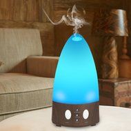 Aidodo Essential Oil Diffuser, 100ML Portable Mist Aroma Diffuser with 7 Color Changing LED Lights for Home and... N3