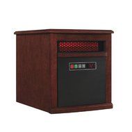 1,500 Watt Portable Electric Infrared Cabinet Heater with Electronic timer function, overheat protection, adjustable...