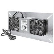 Tjernlund V2D Model UnderAire Crawl Space Fan Ventilator, Deluxe 2 Fan, 220 CFM by Tjernlund