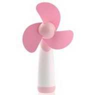 Pixnor Mini Handheld Fan YGH365B Battery Powered Soft Foam Blades Cooling Fan