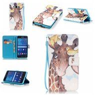 Samsung Galaxy Grand Prime Case,Yaheeda [3D Colored Drawing] [Flip Fit] Premium PU Leather Card-Slots Cash-Slots... N58