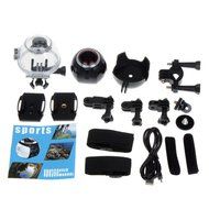 Blueskysea 4K 360&deg; Wifi Mini Camera Panoramic Camera 24482448 16M Ultra HD 3D Sport Action Driving VR Camera (...