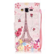 Samsung Galaxy Grand Prime Case,Yaheeda [3D Colored Drawing] [Flip Fit] Premium PU Leather Card-Slots Cash-Slots... N60