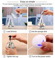 LifBetter 400ml Ultrasonic Mist Humidifier Very Quiet USB Air Purifier with 7 Gradually Changing Color Lights... N2