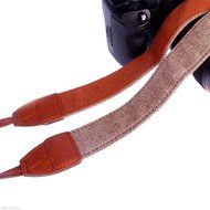 PiuQ Camera Vintage Strap - Shoulder Neck Stylish Belt for Sony Nikon Canon Olympus Panasonic Pentax DSLR SLR... N3
