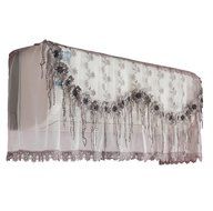 Bestwishes2u 1pcs Lace Air Conditioner Anti Dust Cover Air Conditioner Dustproof Cover N5
