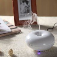 Universal USB Portable Mini Donut Float Water Humidifier [White]