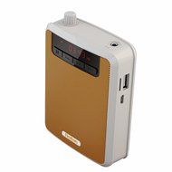 Rolton Colorful Portable Voice Amplifier Waist Band Clip Support FM TF MP3 Powerbank for Tour Guides, Teachers...