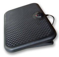 Toasty Toes Ergonomic Heated Footrest Leg Feet Foot Space Heater