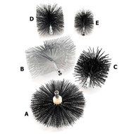 A.W. Perkins 103334 RoVac 16 in. ButtonFlex Polypropylene Brush