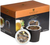 Wissotzky Tea Spiced Citrus Nana Mint Herbal Single Serve Cups for Keurig K Cups, 12 Count N53