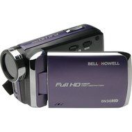Bell &amp; Howell DV30HD 1080p HD Video Camera Camcorder (Purple) with 16GB Card + Battery + Case + Tripod + LED Video... N2