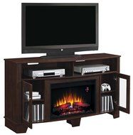 ClassicFlame 26MM4995-NC72 La Salle TV Stand for TVs up to 65", Midnight Cherry (Electric Fireplace Insert sold... N3