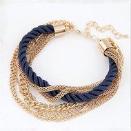 Charm Girl's Crystal Rhinestone Gold/Silver Plated Chain Bangle Bracelet Jewelry N3
