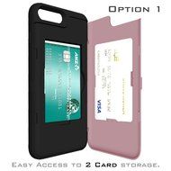 iPhone 7 Plus Case, SKINU [EUREKA] [Metal Slate] [Shockproof] [Dual Layer] [Card Slot] [Drop Protection] [Wallet...