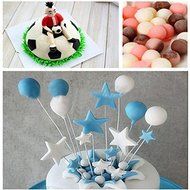 Generic DIY 3D Aluminum Bath Bomb Molds, Trendy Aluminum Ball Sphere Shape Bath Bomb Molds Pastry Cake Baking... N2