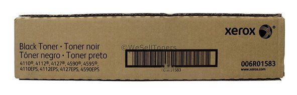 Xerox 006R01583 BLACK TONER FOR 4110 4112/4127 4590 AND 4595 - 6R1583