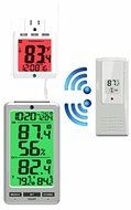 Ambient Weather WS-01T-24C Color Changing Wireless Temperature Night Light with Ambient Backlight with Additional...
