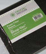 3 Shop Vac Foam Filter Sleeves Designed To Fit Most Shop-Vac Wet / Dry Vacuums, Compare To Part # 90585, 9058500...