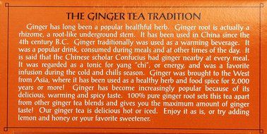 Triple Leaf Tea, Ginger, 20 Tea Bags (Pack of 6) N7