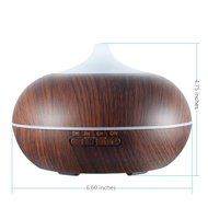 Ultrasonic Essential Oil Diffuser for Aromatherapy, GerTong 300ml Cool Mist Air Humidifier Purifier with 7 Color... N21