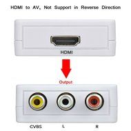 COWEEN VGA to HDMI Adapter Full HD VGA to HDMI Converter With Audio Video Adapter 1080P VGA2HDMI for PC Laptop... N2