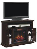 ClassicFlame 23MM378-E451 Cannes TV Stand for TVs up to 50&quot;, Espresso (Electric Fireplace Insert sold separately) N3