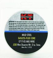 K-T Industries 1-3153 - E71-T-GS Gasless - Flux Core Mig Wire .030 2Lb by K-T Industries