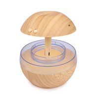 USB Diffuser Sunsbell 300ml Cool Mist Humidifier Ultrasonic Aroma Essential Oil Diffuser with LED Blue Light (... N5