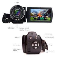 MARVUE 307 Mini Portable Camcorder FHD 1080p Max 24.0 MP 3.0" Screen Support External Fisheye Teleconvertor Wide... N3