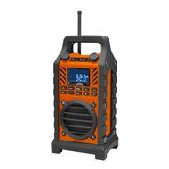 PYLE PWPBT250BK Rugged &amp; Portable Bluetooth Speaker with FM Radio, USB/SD Readers &amp; Built-In Rechargeable Battery... N9