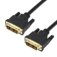 Fosmon High Resolution Gold Plated DVI to DVI Single Link Digital Video Monitor Cable - Black (10 FT / 3.0 M)