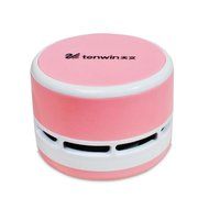 FTXJ Creative New Cute Mini Corner Desk Table Dust Vacuum Cleaner Sweeper (black) N5