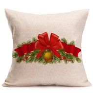 Pillow Cover,Haoricu Vintage Christmas Cartoon Smowman Penguin Sofa Bed Home Decoration Festival Pillow Case Cushion...