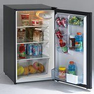 Avanti AR4446B 20&quot; Freestanding Compact Refrigerator with 4.5 cu. ft. Capacity, in Black