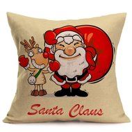 Pillow Cover,Haoricu Vintage Christmas Cartoon Smowman Penguin Sofa Bed Home Decoration Festival Pillow Case Cushion... N5