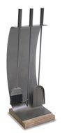 Pilgrim Home and Hearth 18093 Stanton 3 Piece Tool Set, Natural Iron