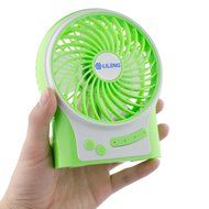 D-FantiX Portable Mini USB Fan Handheld Rechargeable Desktop Fan Personal Cooling Fan with Led Light Battery /... N14