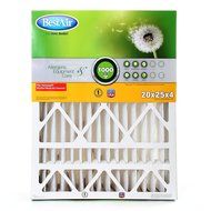 BestAir HW2025 Honeywell Pleated Filter 20X25X4 N2