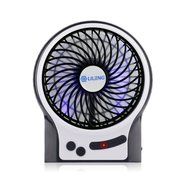 D-FantiX Portable Mini USB Fan Handheld Rechargeable Desktop Fan Personal Cooling Fan with Led Light Battery /... N15