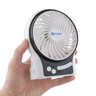 D-FantiX Portable Mini USB Fan Handheld Rechargeable Desktop Fan Personal Cooling Fan with Led Light Battery /... N18